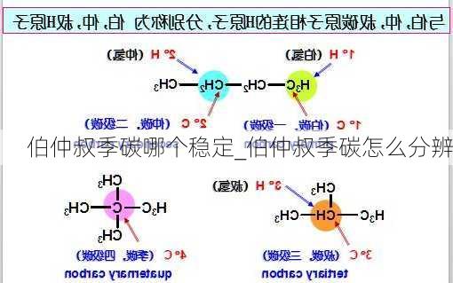 伯仲叔季碳哪个稳定_伯仲叔季碳怎么分辨