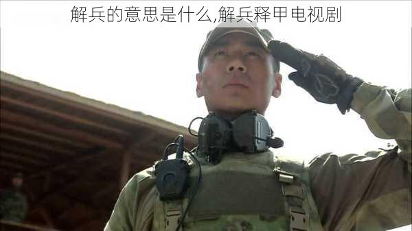 解兵的意思是什么,解兵释甲电视剧