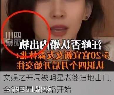 文娱之开局被明星老婆扫地出门,全能巨星从离婚开始