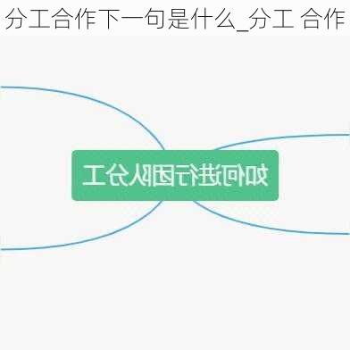 分工合作下一句是什么_分工 合作